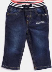 United Colors Of Benetton Blue Regular Fit Mid Rise Jeans boys