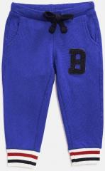 United Colors Of Benetton Blue Regular Fit Track Bottom boys