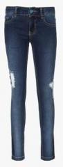 United Colors Of Benetton Blue Slim Fit Jeans girls