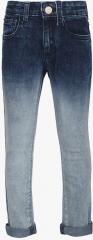 United Colors Of Benetton Blue Solid Jeans boys