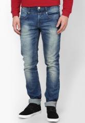 United Colors Of Benetton Blue Stretch Skinny Fit Jeans men