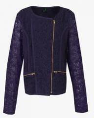 United Colors Of Benetton Blue Winter Jacket girls