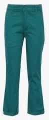 United Colors Of Benetton Green Regular Fit Trouser boys