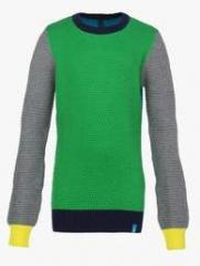 United Colors Of Benetton Green Sweater boys