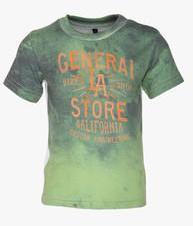 United Colors Of Benetton Green T Shirt boys