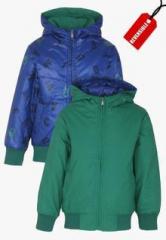 United Colors Of Benetton Green Winter Jacket boys