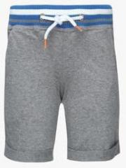 United Colors Of Benetton Grey Melange Shorts boys