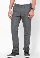 United Colors Of Benetton Grey Printed Chinos men