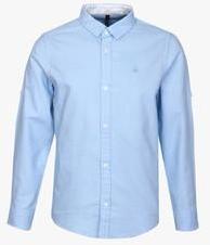 United Colors Of Benetton Light Blue Casual Shirt boys