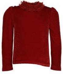 United Colors Of Benetton Maroon Casual Top girls