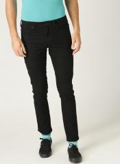 United Colors of Benetton Men Black Skinny Fit Mid Rise Clean Look Stretchable Jeans