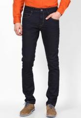 United Colors Of Benetton Navy Blue Skinny Fit Jeans men