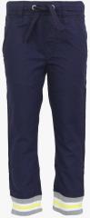 United Colors Of Benetton Navy Blue Solid Regular Fit Track Bottom boys