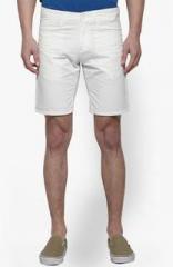 United Colors Of Benetton Off White Shorts men