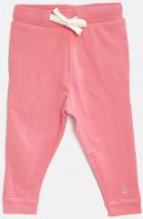 United Colors Of Benetton Pink Solid Joggers girls