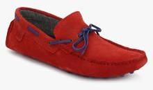 United Colors Of Benetton Red Boat Shoes men