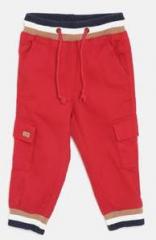 United Colors Of Benetton Red Solid Trouser boys
