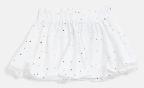 United Colors Of Benetton White Embellished Flared Skirt girls