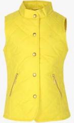 United Colors Of Benetton Yellow Winter Jacket girls