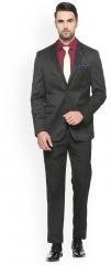 Van Heusen Black Slim Fit Single Breasted Formal Suit men