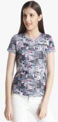 Vero Moda Multicoloured Printed T Shirt women