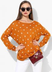 Vero Moda Tan Printed Sweater women