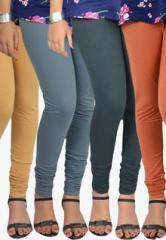 Vimal Multicoloured Solid Legging women