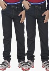 Wilkins & Tuscany Pack Of 2 Black Jeans boys