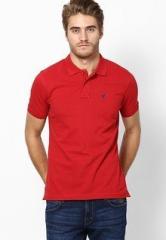Wrangler Red Polo T Shirt men