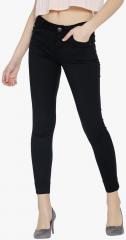 Xpose Black Washed Mid Rise Skinny Fit Jeans women