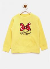 Yk Disney Yellow Sweatshirt girls