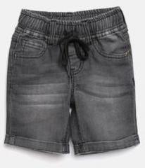 Yk Grey Washed Shorts boys