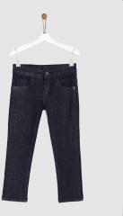 Yk Navy Blue Regular Fit Clean Look Jeans boys