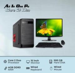 Brozzo C2D/R4/H500/M15 Core 2 Duo 4 GB DDR3/500 GB/Windows 7 Ultimate/15 Inch Screen/ALLINONE/BR1703 C2D R4 H500 M15
