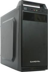 Gandiva Core 2 Duo 4 GB RAM/NA Graphics/1 TB Hard Disk/Windows 7 Professional Mid Tower with MS Office