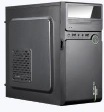 Jeeso CORE 2 DUO 2 GB RAM/ONBOARD Graphics/320 GB Hard Disk/Windows 7 Ultimate/.512 GB Graphics Memory Mid Tower with MS Office