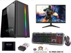 Rionix G 02/Black Gaming Pc With 2 GB Graphics NVIDIA GeForce GT 630 graphics Card Core i7 8 GB DDR3/500 GB/128 GB SSD/Windows 10 Pro/2 GB/19 Inch Screen/G 02/Black Gaming Pc Best for Editing & GTA Free Fire with MS Office