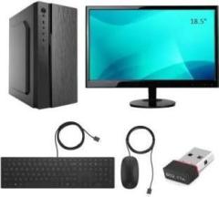 TECH Assemblers Intel Core i5 8 GB DDR3/500 GB/120 GB SSD/Windows 10 Home/512 MB/18.5 Inch Screen/ENTAIC I5 650 8GB_500 120 18.5LED_1 with MS Office