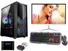 Zoonis Gameing Core i7 8 GB DDR3/500 GB/256 GB SSD/Windows 10 Pro/4 GB/19 Inch Screen/Best Gaming Desktop For GTA 5 & Free Fire Core i7 with MS Office