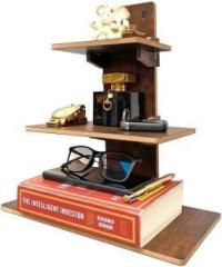 7cr Book Shelf Engineered Wood Open Book Shelf