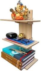 7cr MAG3X3W Engineered Wood Open Book Shelf