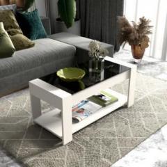 A Globia Creations Eco 3 Center Table Glass Coffee Table