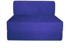 Aart Store Sofa Cum Bed 3x6 Feet One Seater Sleeps & Comfortably Mechanism Type Fold Out Sofa Royal Blue Color Single Sofa Bed