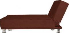 Aart Store Two Seater Sofa Lounger Bed Brown Color Single Solid Wood Sofa Bed