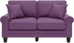 Aart Store Wooden Sofa Two Seater Sofa | Sofas for Living Room Fabric 2 Seater Sofa