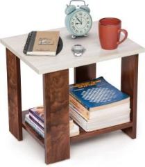 About Space Side Table Wooden Centre Table Engineered Wood End Table