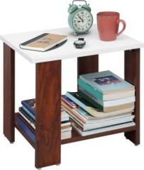 About Space Wooden Side Table Night Stand & End Table Organiser Engineered Wood Side Table