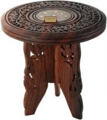 Ace Wood Crafts W1027 ROUNDTABLE Solid Wood Side Table