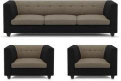 Adorn Homez Flamingo Fabric 3 + 1 + 1 Multi Sofa Set