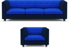 Adorn Homez Modern Fabric 3 + 1 Multi Sofa Set